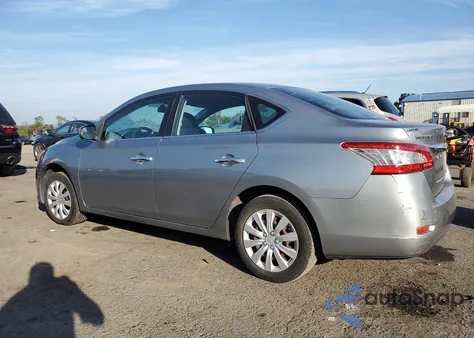 2014 Nissan Sentra S из США, поврежденный, VIN 3N1AB7AP4EY335474